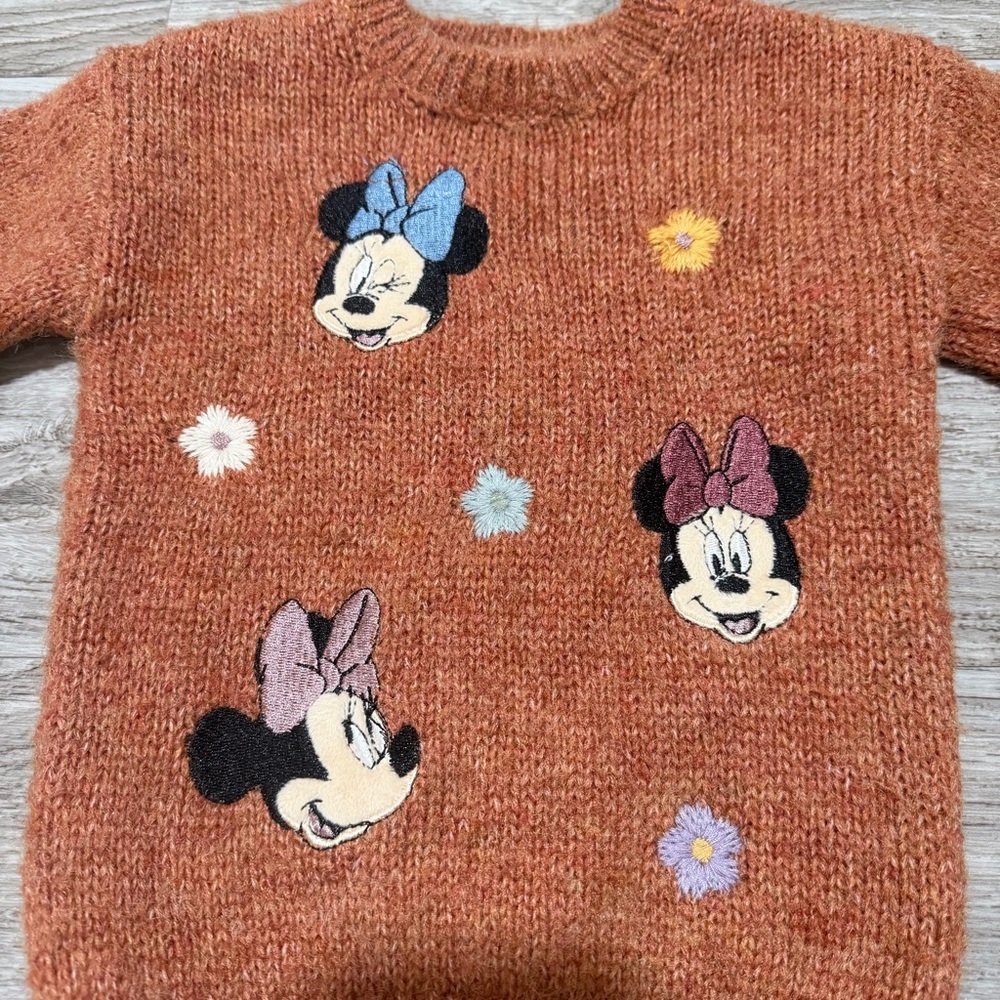 Disney Minnie Mouse Embroidered Sweater - Picture 5 of 5